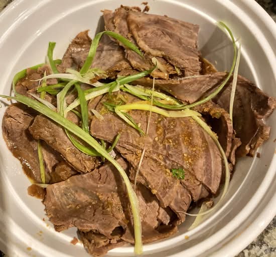 F3. Marinated Sliced Beef(cold) 滷牛肉